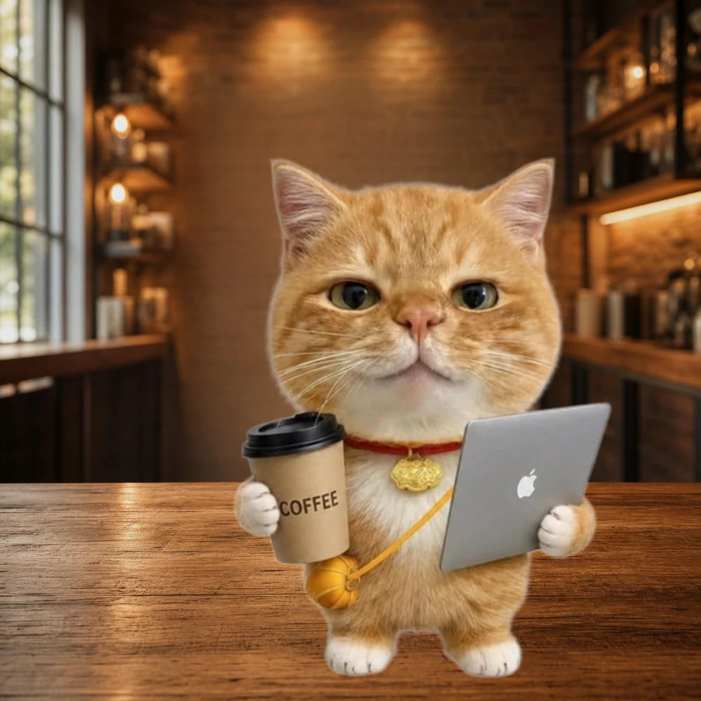 Original portrait of Freelancer Cat